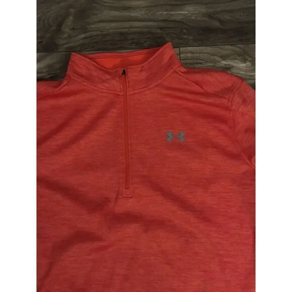 Under Armour 1/4 Zip Pullover Sweatshirt Mens 2XL Fleece‎ ColdGear 243